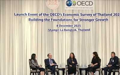 ดร.โสมรัศมิ์ จันทรัตน์ ร่วมเสวนาในการประชุมเผยแพร่รายงาน Thailand’s Economic Survey 2025